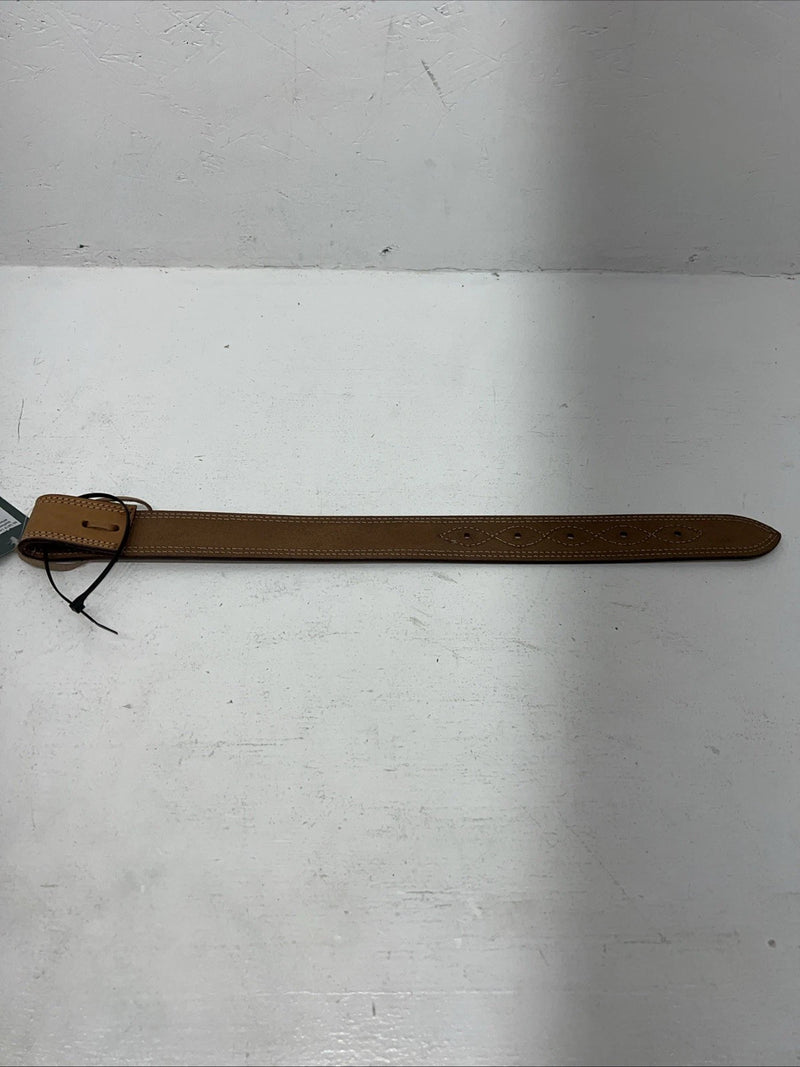 New Leather Tough 1 Light Oil Single Ply Flank Billet Strap 1 1/2” X 22 S-67