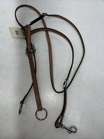 New Royal King Light Oil Brown Leather Running Martingale #53-4275 BB-46