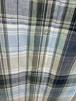 New Men’s ELY Cattleman Multiple Color Flannel Short Sleeve Pearl Snap 4XL F-48
