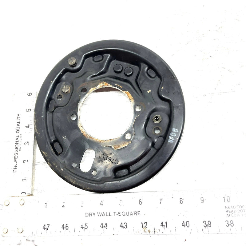 91-02 Suzuki King Quad 300 OEM Front Left Brake Plate 54810-39D30 AS34