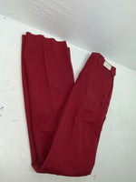 New Vintage Red Polyester Pants #2327 3A-78