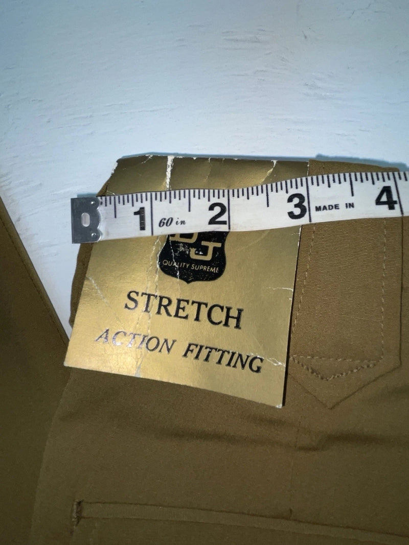 New Vintage Brown Dickson Jenkins Polyester Pants #2143 ZZ-91