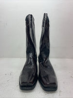 New Men’s Cherry Black Acme Cowboy Boots. 15619 10 E W. 7-34