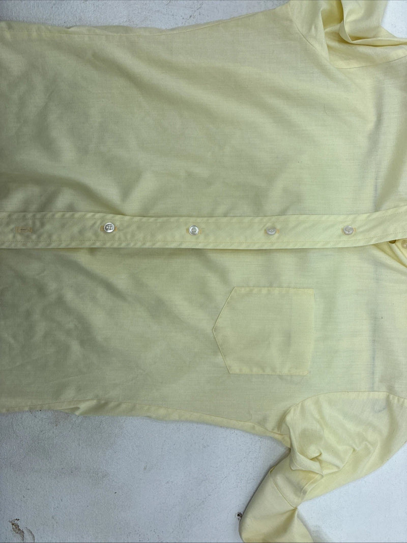 New Women’s Ratcatcher Yellow Long Sleeve Button Up Size 30 YY-7