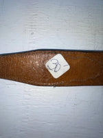 New Brown Genuine Leather Acme Tooled 28” Belt #6921 NN-20