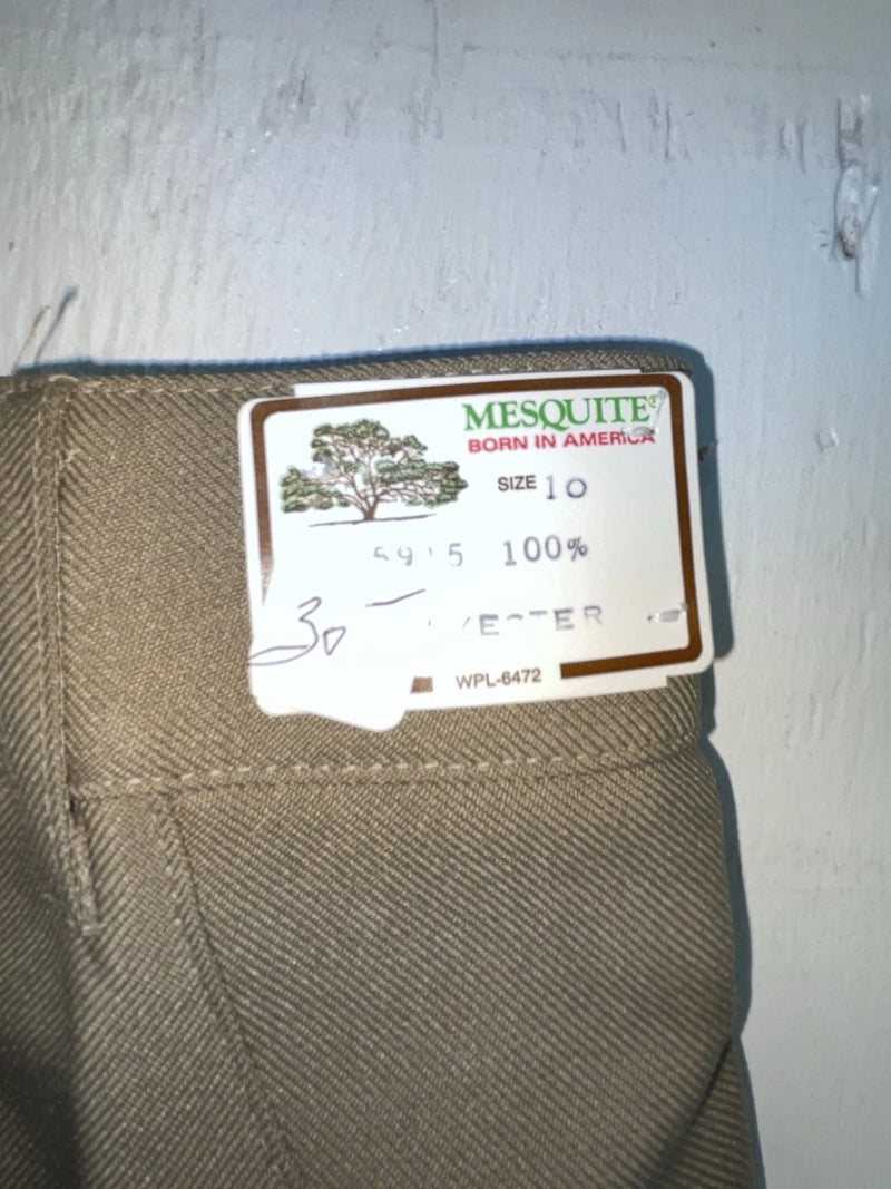 New Vintage Brown Mesquite Polyester Pants #5915 3A-42
