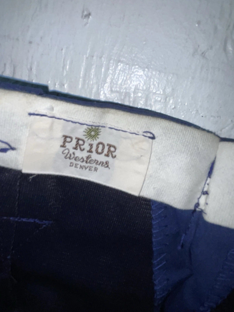 New Vintage Blue Prior Polyester Pants #7391 VV-42 
