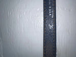New Blue Genuine Leather 34” Belt NN-105