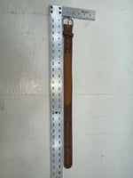 New Brown Genuine Leather Perkies Tooled 20” Belt #601 NN-89