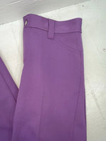 New Vintage Purple Dickson Jenkins Polyester Pants #911 VV-84