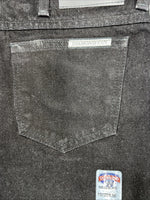 New Men’s Black Diamond Cut Gusset Denim Jeans. 19/20x36 J-7