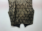 New Women’s Congress Classics Gold Black Western Show Vest Large E-606