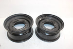2005 Polaris Sportsman 500 Ho Oem 12x6 Front Wheel Rim Pair 1520269-067 AP176