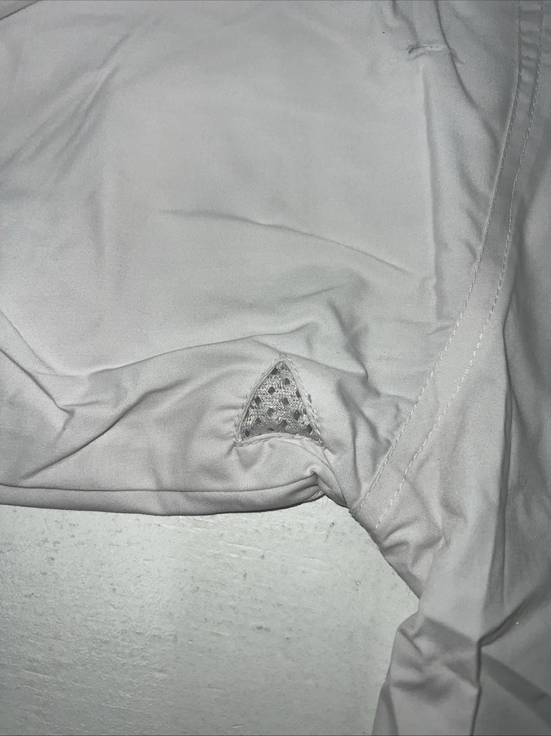 New Women’s White Comfort Riders Long Sleeve English Riding Shirt. 38 G-26 