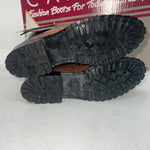 New Women’s Brown Lace Up Capezio Cowboy Boots. L549 5.5 5 1/2 M. 20-31