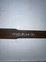 New Brown Genuine Leather Nocona 30” Belt #993015044 JJ-146
