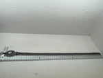 New Black Genuine Leather Nocona Silver Bling Beaded L Belt #N3424601 JJ-70