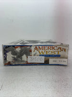 New Men’s Brown Lace Up American West Cowboy Boots. 6992 8.5 8 1/2 E W. 3-106