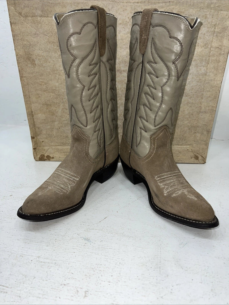 New Women’s Brown Texas Brand Cowboy Boots. 4466 6.5 6 1/2 M. 19-100