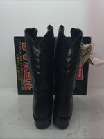 New Men’s Black Texas Brand Cowboy Boots. 251542361 10.5 10 1/2 D. 7-53