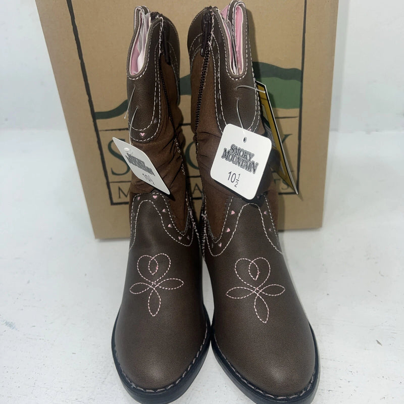 New Children’s Smoky Mountain Cowboy Boots. 1122c 10.5 10 1/2 D. 24-58