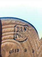 New Men’s Brown Dan Post Cowboy Boots. 6513 9 D. 4-27