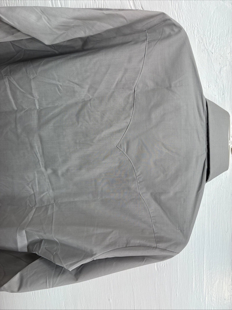 New Men’s Champion Westerns Gray Embroidered Long Sleeve Pearl Snap Large Q-101
