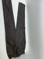 New Women’s Grey Cross J Denim Jean No Back Pockets. 15/16x34 K-15