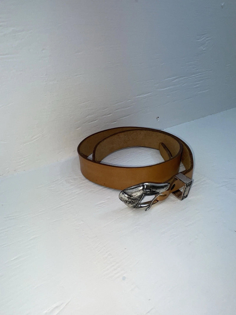 New Brown Genuine Leather 32” Belt #003 Z-122