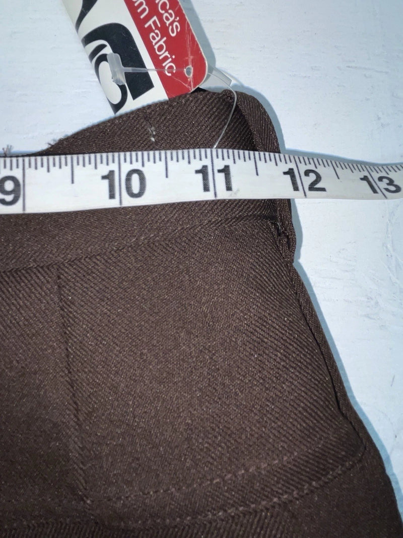 New Vintage Brown Dickson Jenkins Polyester Pants 3A-36