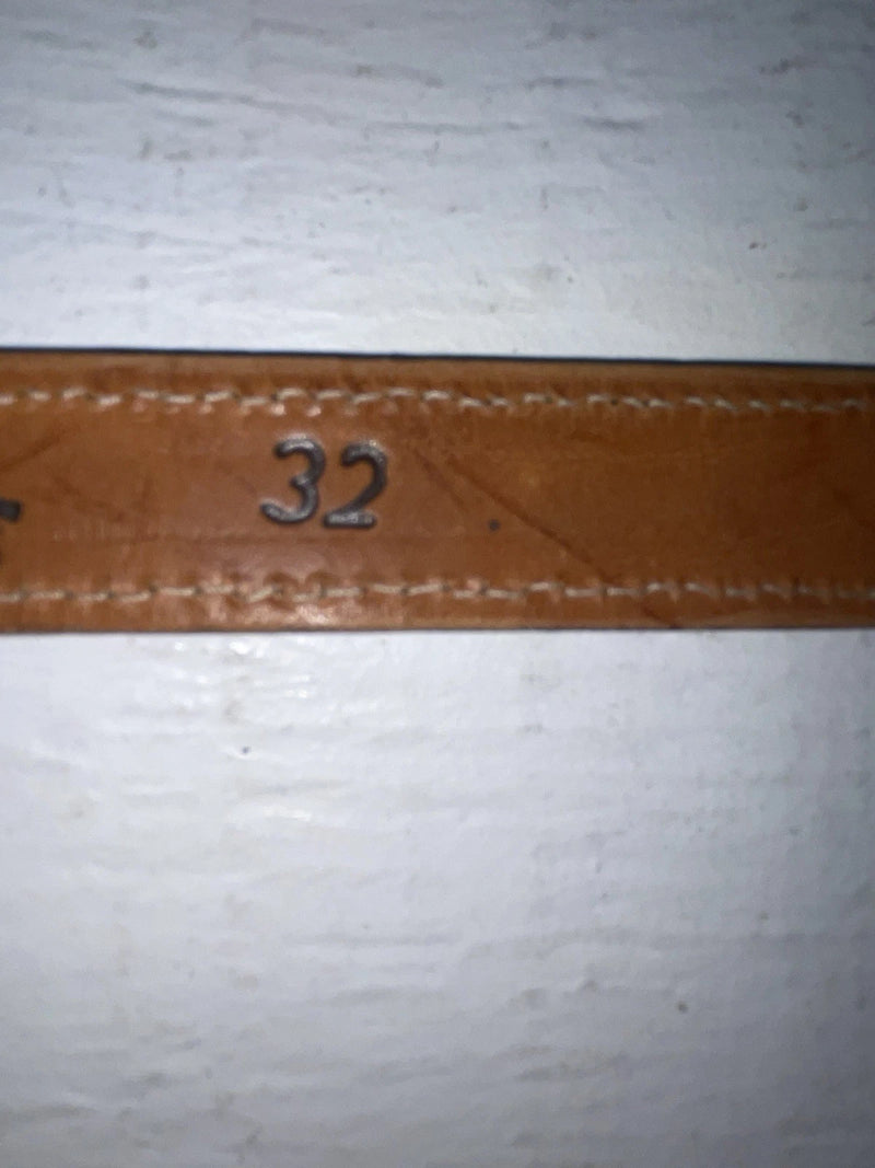 New Blue Genuine Leather Wright 32” Belt #10535 JJ-114