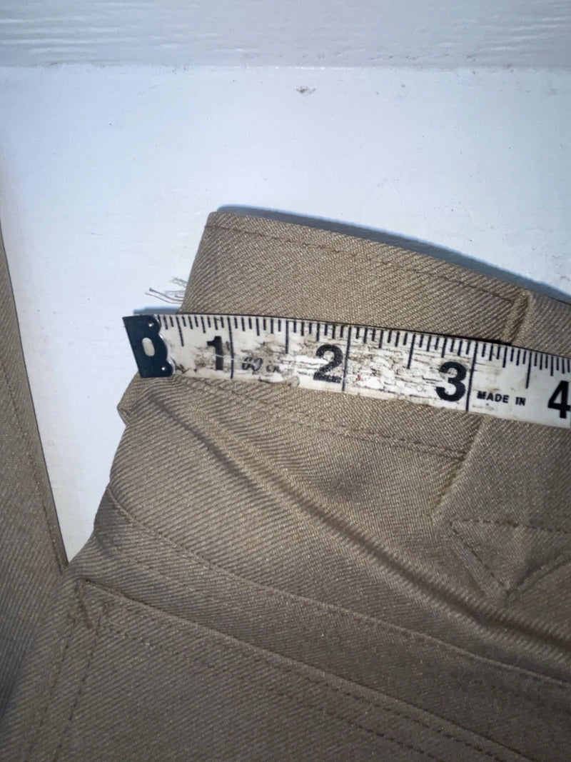 New Vintage Beige Lee Polyester Pants #2032624 OO-45