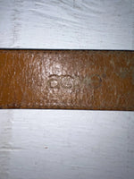 New Brown Genuine Leather Acme Tooled 28” Belt #6921 NN-20
