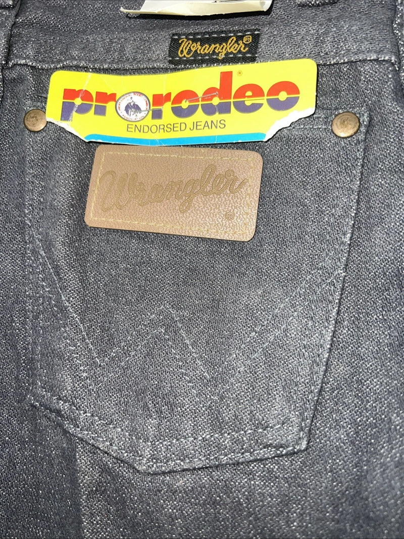 New Boys Grey Wrangler Cowboy Cut Pro Rodeo Denim Jeans. 8/24 B-26