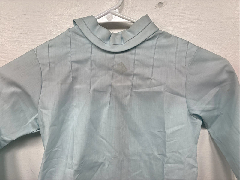 New Kids Blue Long Sleeve Half Zip Size 8 Shirt YY-12