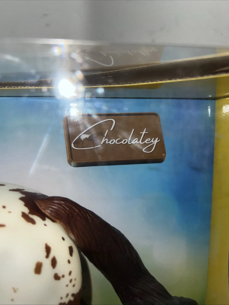 New In Box Breyer Chocolatey Appaloosa Stallion Horse. #1842 R-7