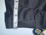 New Vintage Black Circle S Polyester Pants #CP5091 XX-86