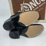 New Children’s Black Bronco Cowboy Boots. C1942 11 D. 24-97