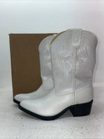 New Kids White Bronco Cowboy Boots. C 1897 13 D. 23-60
