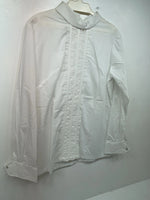 New Women’s White Fenton Long Sleeve Shirt 3B-30