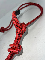 New Tough Red 1 Poly Rope Halter And 8” Lead Rope #50-1010 G-505