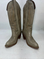 New Women’s Grey Capezio Fashion Cowboy Boots. L 53 6.5 6 1/2 M. 19-94