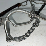 New Combo Bit Leather Nose Band #918 LLL-9