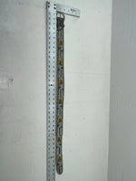 New Gray Genuine Leather Kentucky Weaved And Tooled 30” Belt #82004 JJ-127