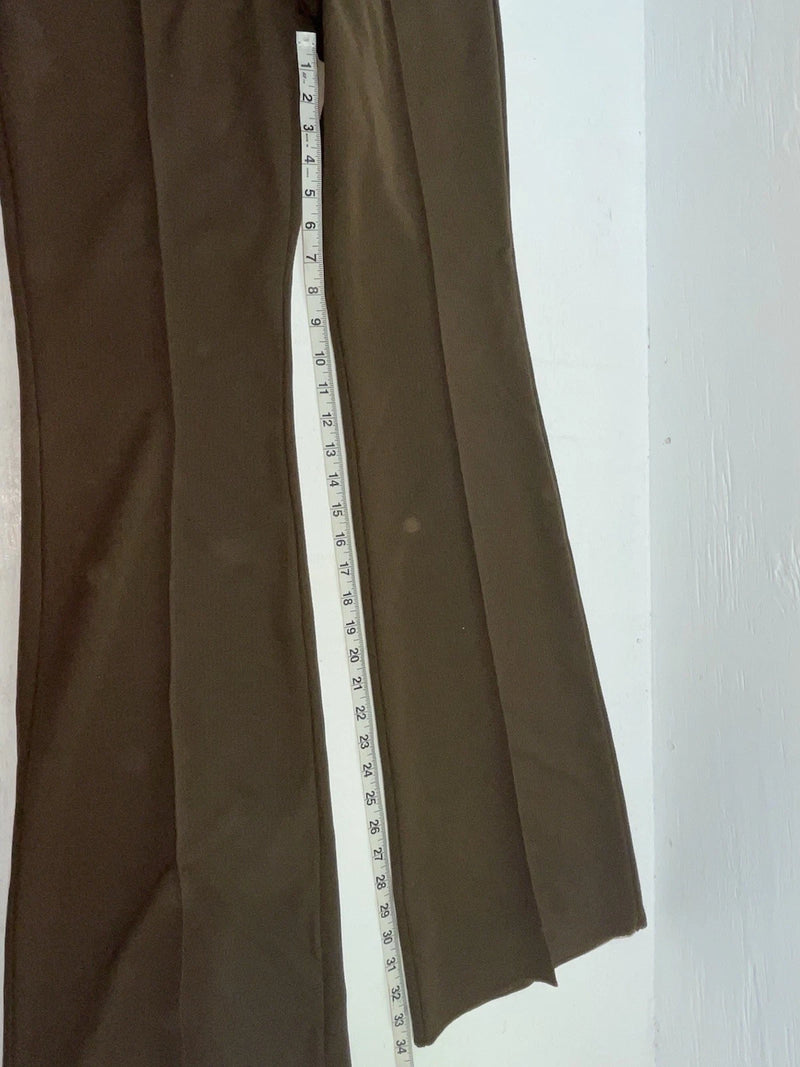 New Vintage Brown Panhandle Slim Polyester Pants #791486 ZZ-42