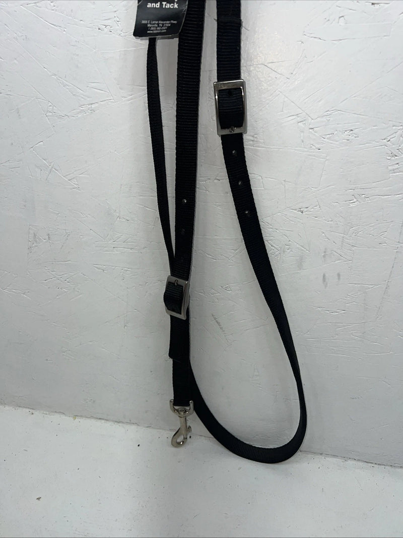 New Black Nylon Fabtron Running Martingale #NP52-5 EE-8