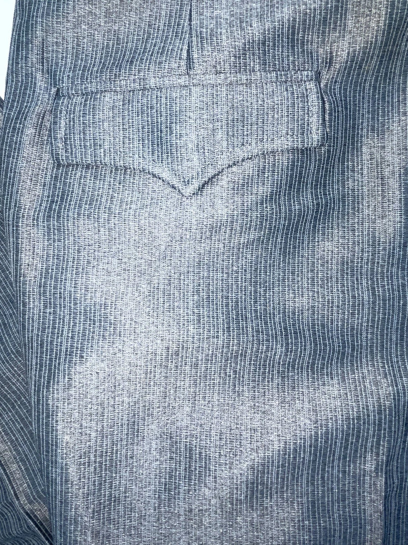 New Vintage Gray Circle S Polyester Pants #9143 OO-101