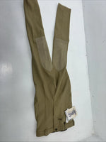New Women’s Tan Sport Riders Classic Knee Patch English Breeches. 28 L C-44