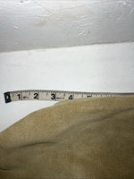 NOS Tan Equi-grip Show Chaps XL With Fringe Adjustable Waist 33” I-77