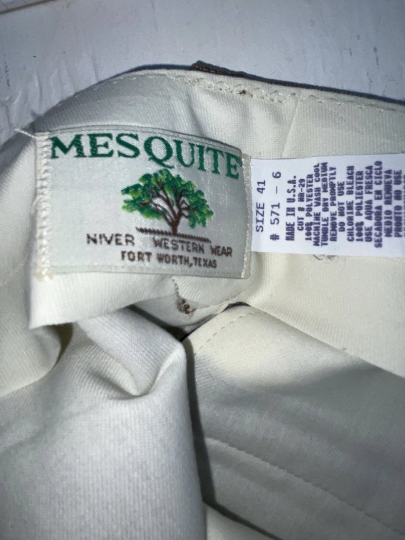 New Vintage Brown Mesquite Polyester Pants #5716 OO-20